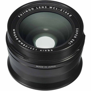 Fujifilm Fujinon Wide Conversion Lens for X100 Series Camera, Black WCL-X100 B II Fujifilm