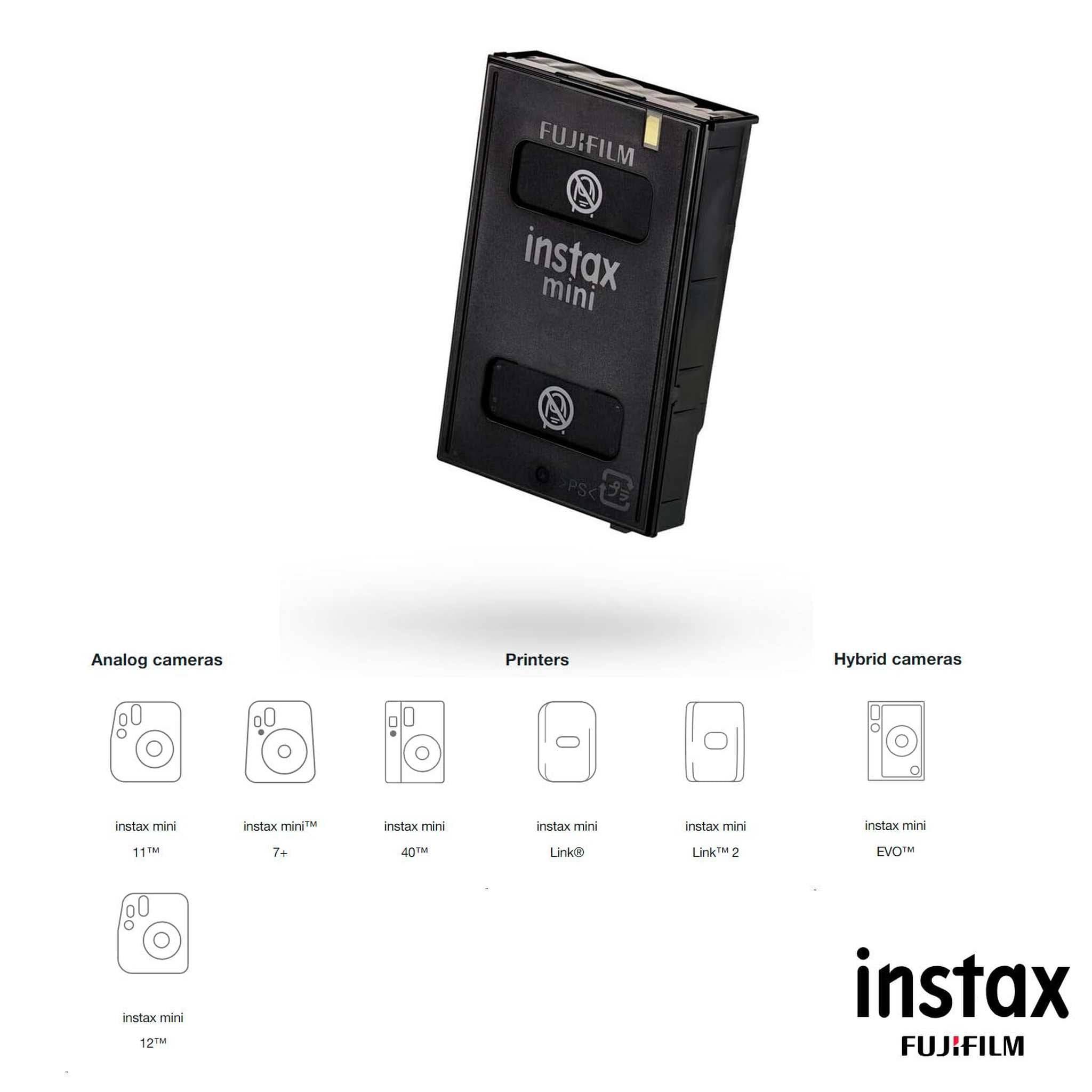 Fujifilm Instax Mini Soft Lavender Instant Film - 10 Exposures instax
