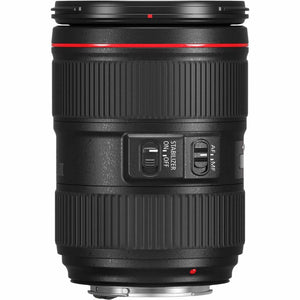 Canon EF 24-105mm f/4L is II USM Lens with Pro Filter Renewed - Reconditioned Canon
