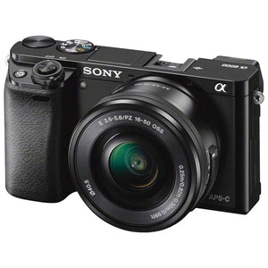 Sony Alpha a6000 Mirrorless Camera with 16-50mm Lens Black Starter Kit - Used Sony