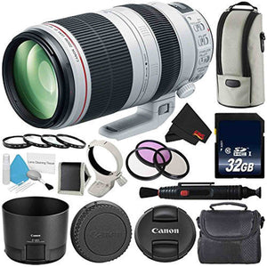 Canon EF 100-400mm f/4.5-5.6L is II USM Lens International Version Professional Bundle - Used Canon