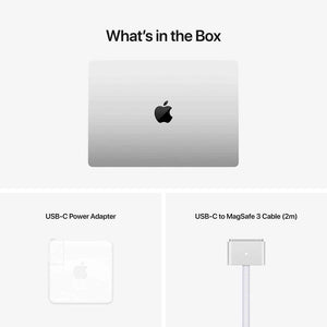Apple MacBook Pro 14" Laptop 2021, M1 Pro, 512GB/1TB, Silver Travel Bundle - Like New Apple