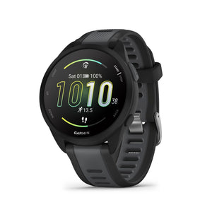 Garmin Forerunner 165, Running Smartwatch, Colorful AMOLED Display, Training Metrics and Recovery Insights, Black Garmin