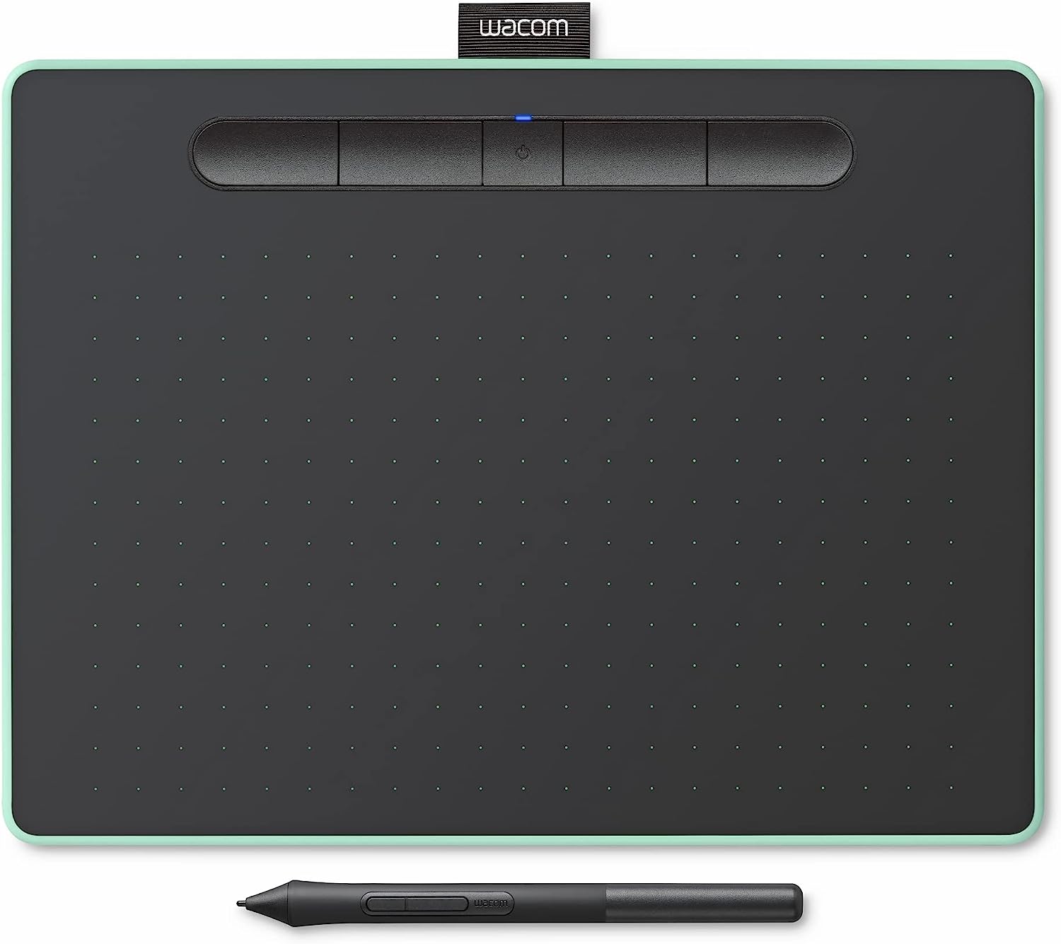 Wacom Intuos Medium Bluetooth Graphics Drawing Tablet, (Pistachio Green)