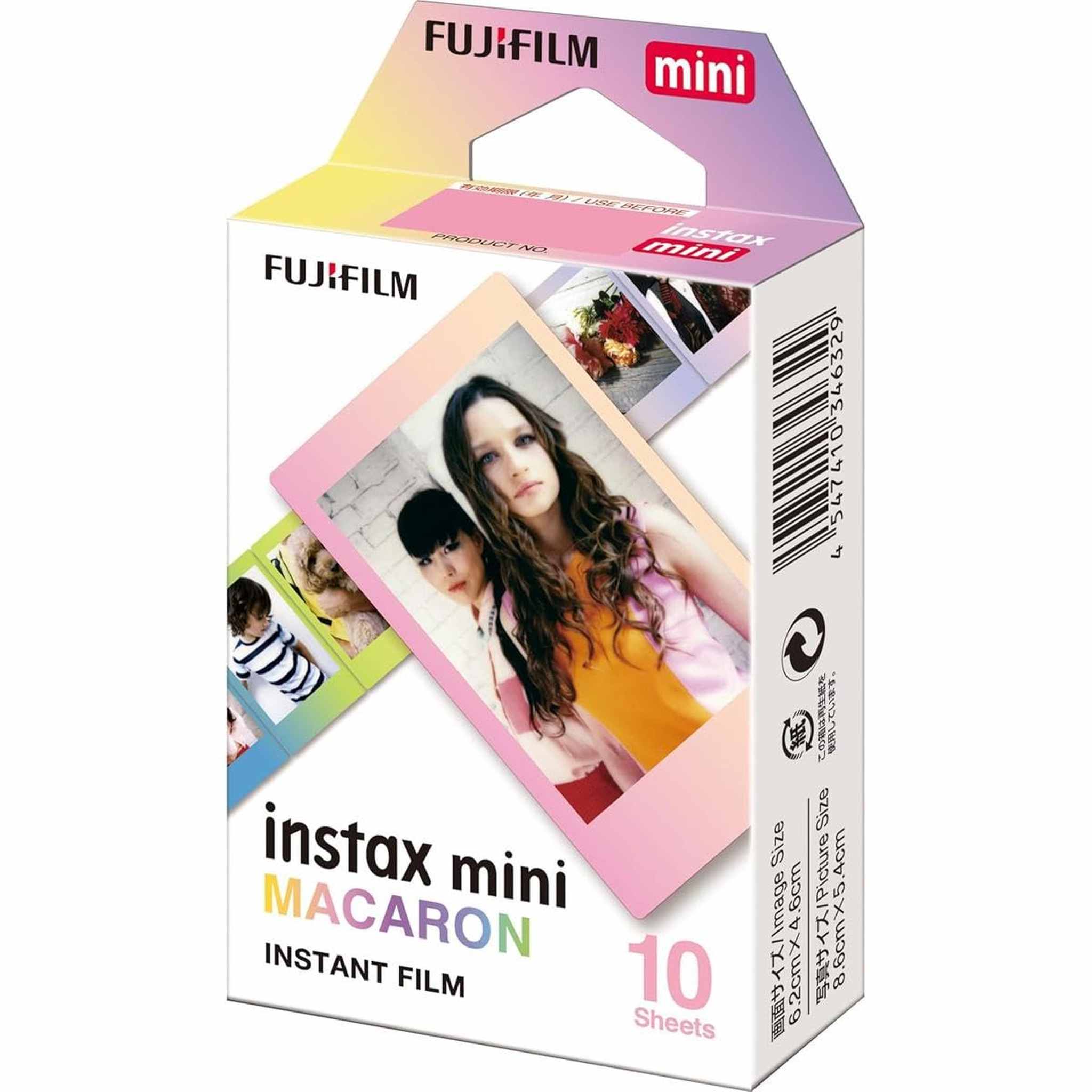 FUJIFILM Instax Mini Macaron Film - 10 Exposures instax