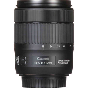 Canon EF-S 18-135mm f/3.5-5.6 IS USM Lens 1276C002 + Filter Kit + More - Reconditioned Canon