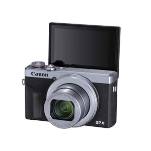 Canon PowerShot Digital Camera G7 X Mark III with Wi-Fi & NFC, LCD Screen and 4K Video - Silver Renewed - Reconditioned Canon
