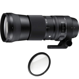 Sigma 150-600mm f/5-6.3 DG OS HSM Contemporary Lens for Canon EF with Pro Filter Certified Refurbished - Reconditioned Sigma