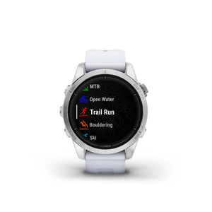 Garmin epix Pro Gen 2 , 42mm, High Performance Smartwatch, Advanced Training Technology, Built-in Flashlight, Whitestone Garmin