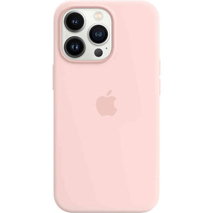 Apple iPhone 13 Pro Silicone Case with MagSafe - Chalk Pink - Used Apple