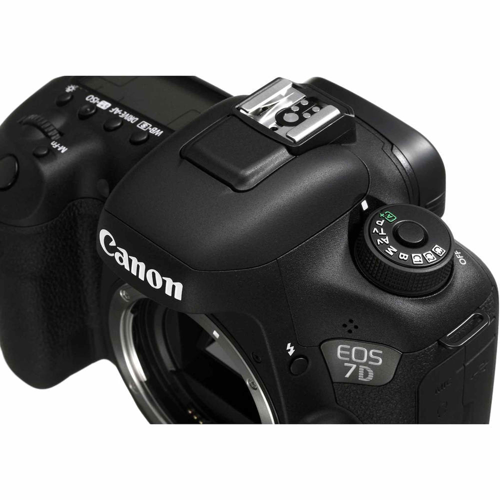 Canon EOS 7D Mark II DSLR Camera (Body) - 32GB Mem., Flash, Care Kit