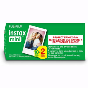Fujifilm INSTAX Mini Instant Film Twin Pack White Fujifilm