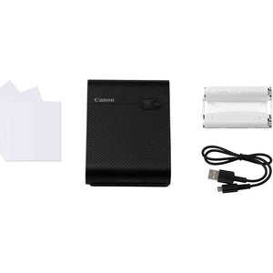 Canon SELPHY Square QX10 Portable Photo Printer with Wi-Fi Connectivity Black - Reconditioned Canon