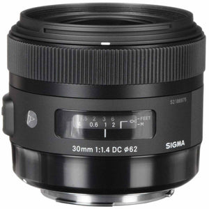 Sigma 30mm f/1.4 DC HSM Art Lens for Canon + Deluxe Lens Cleaning Kit Sigma