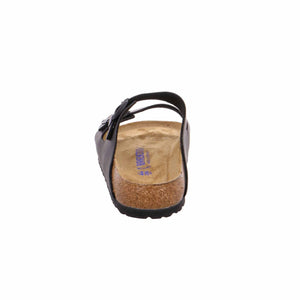Birkenstock Men's Arizona Vegan Birkibuc Black 44 R Birkenstock