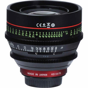 Canon CN-E 85mm T1.3 L F Cine Lens Professional Filmmaker Bundle Canon