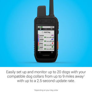 Garmin Alpha 300i Handheld, Advanced Tracking and Training Handheld with inReach® Technology Garmin