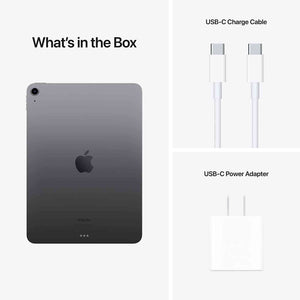 Apple 10.9" iPad Air 2022, 64GB/256GB, Wi-Fi Bundle with Gray Sleeve