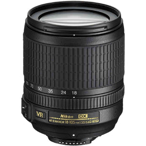 Nikon 18-105mm f/3.5-5.6 AF-S DX VR ED Nikkor Lens Nikon Digital SLR Cameras - Reconditioned Nikon