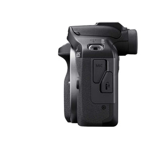Canon EOS R100 Mirrorless Camera, RF Mount, 24.1 MP, DIGIC 8 Image Processor, Continuous Shooting, Eye Detection AF, Full HD Video, 4K, Small, Lightweight, Wi-Fi, Bluetooth, Content Creation Canon