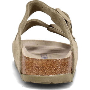 Birkenstock Arizona Soft Footbed - Leather Unisex Khaki Oiled Leather EU 40 US Men's 7-7.5, Women's 9-9.5 Regular Birkenstock