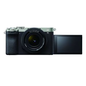 Sony Alpha 7C II Full-Frame Interchangeable Lens Camera Lens Kit - Silver - Reconditioned Sony