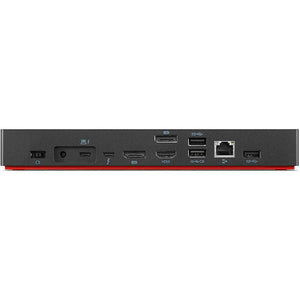 Lenovo ThinkPad Universal Thunderbolt 4 Dock, 4 Displays, Dynamic Power Charging up to 100W, Black Lenovo