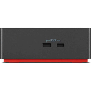 Lenovo ThinkPad Universal Thunderbolt 4 Dock, 4 Displays, Dynamic Power Charging up to 100W, Black Lenovo