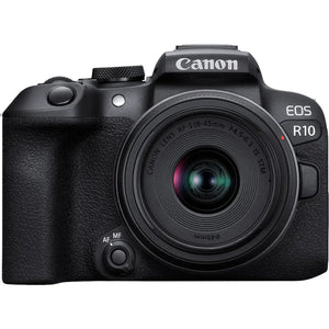 Canon EOS R10 Mirrorless Camera w/RF-S18-45mm f/4.5-6.3 is STM Lens Kit Canon