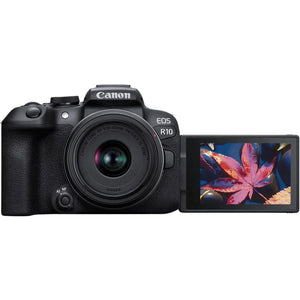 Canon EOS R10 Mirrorless Camera w/RF-S18-45mm f/4.5-6.3 is STM Lens Kit Canon