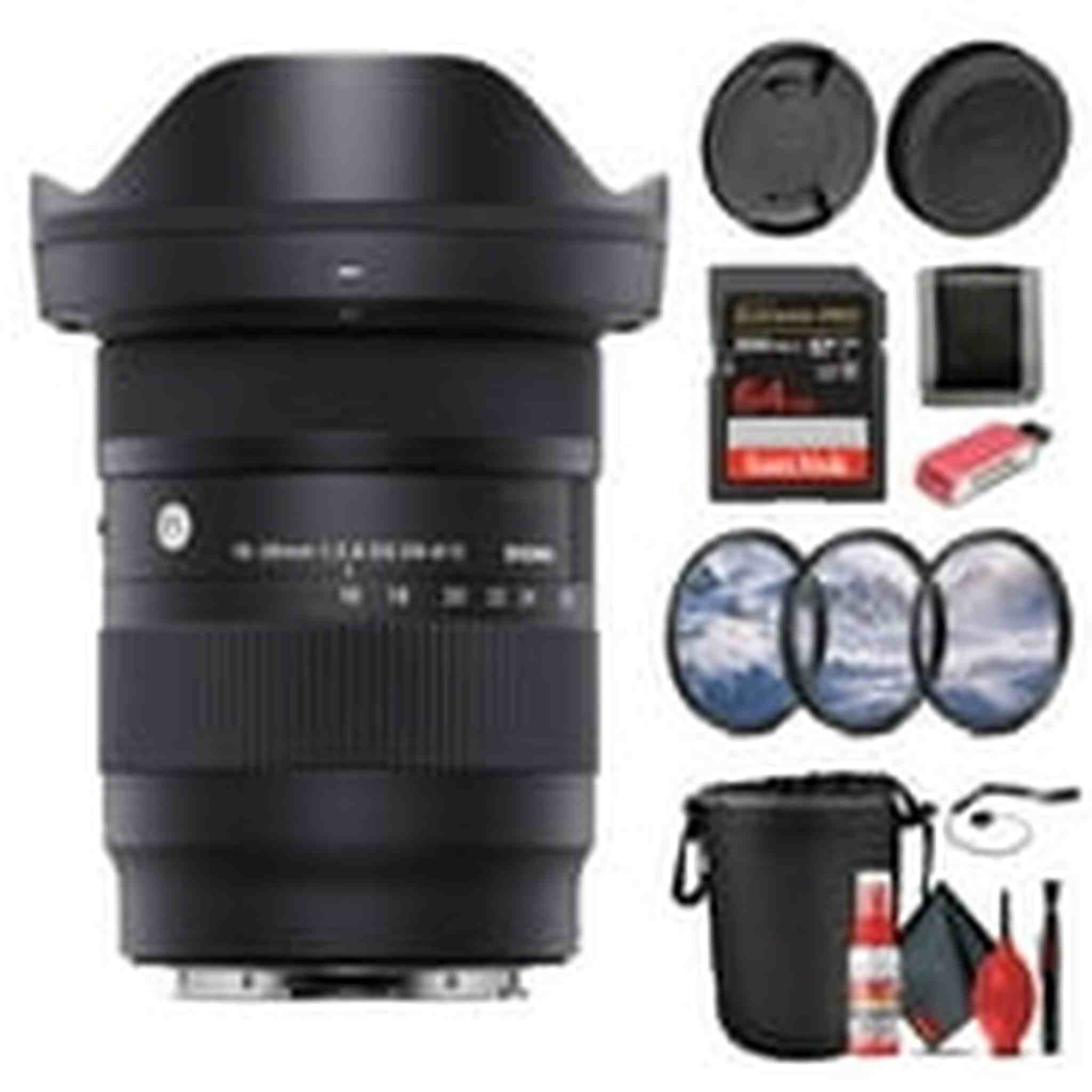 Sigma 16-28mm f/2.8 DG DN Contemporary Lens Sony E Bundle Sigma