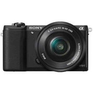 Sony a5100 16-50mm Mirrorless Digital Camera with 3-Inch Flip Up LCD Black - Reconditioned Sony