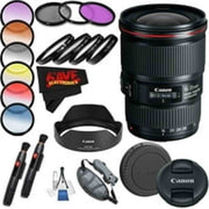 Canon EF 16-35mm f/4L is USM Lens International Model International Version Professional Combo Canon