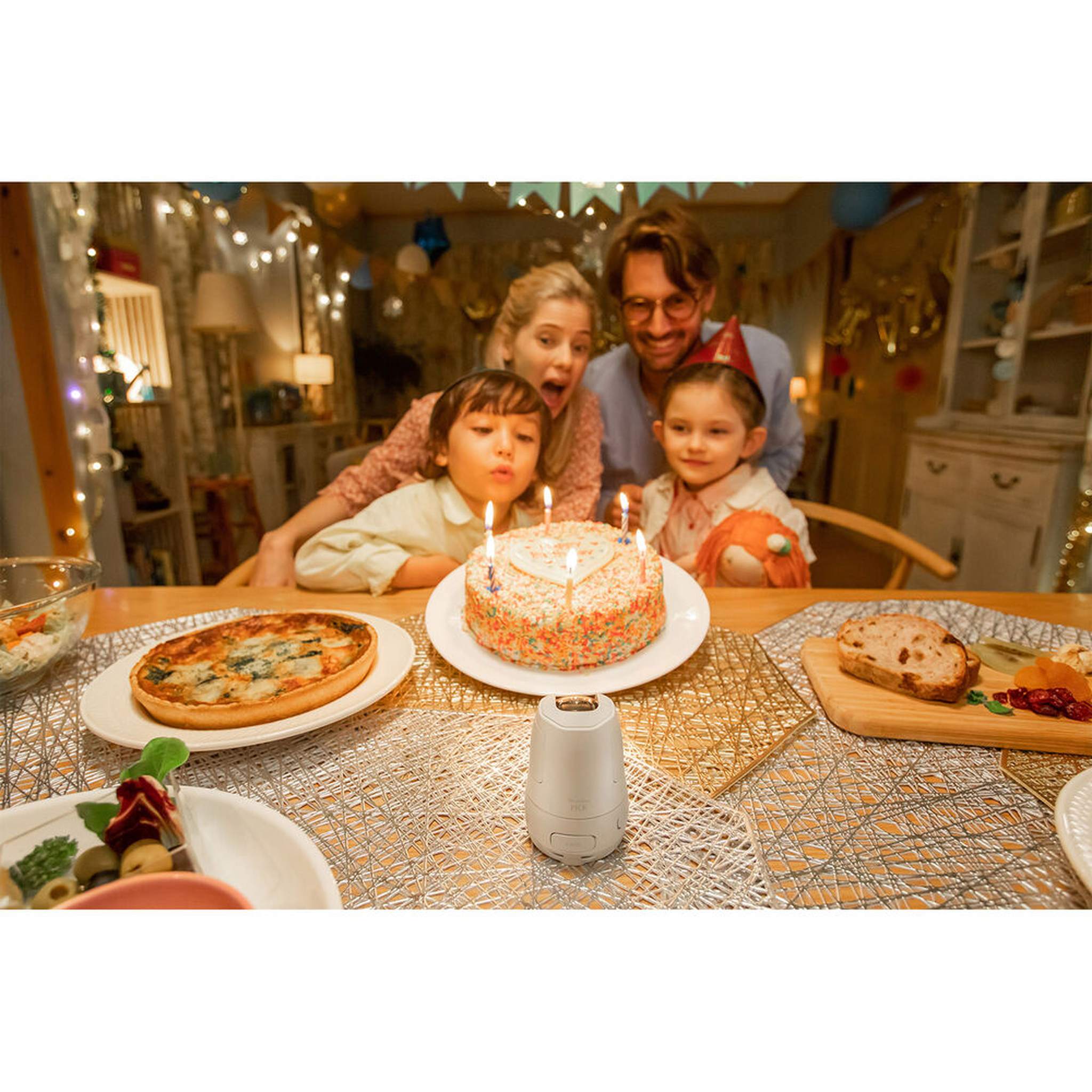 Canon PowerShot PICK PTZ Camera White + 64GB Memory Card + Flexible Tripod - Bundle