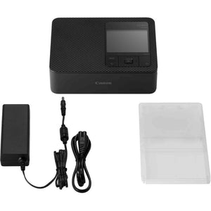 Canon SELPHY CP1500 Photo Printer Black + Canon KP-36IP Color Ink and Paper Set + More Bundle