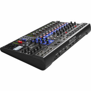 Zoom LiveTrak L-12 - 12-Channel Digital Mixer & Multitrack Recorder Bundle Zoom