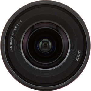 Panasonic LUMIX S Series Camera Lens, 14-28mm F4-5.6 Ultra Wide-Angle Zoom Lens with Macro Capability, S-R1428 Panasonic