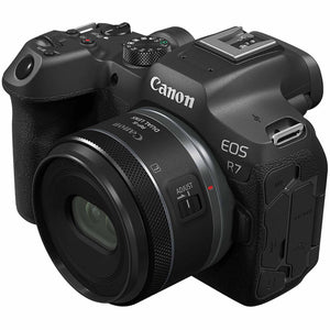 Canon RF-S 7.8mm f/4 STM Dual Lens Canon RF + Lens Filter Kit + Cleaning Kit + More Canon