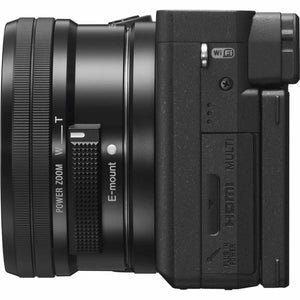 Sony a6400 Mirrorless Camera with 16-50mm Lens with Real-Time Eye Auto Focus - Bundle Sony
