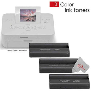 Canon KP-108IN Color ahPJNL Ink and 4 x 6 Paper Set, 108 Count Pack of 3 Canon