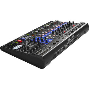 Zoom LiveTrak L-12 Digital Mixer & Multitrack Recorder, for Music, Podcasting, and More, 12-Input/ 14-Channel SD Recorder, 14-in/4-out USB Audio Interface, 5 Powered Headphone Outputs Zoom