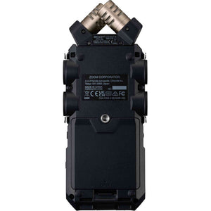 Zoom ZH6E H6essential Handy Recorder 6 Tracks & 32-Bit Float Recording Bundle Zoom