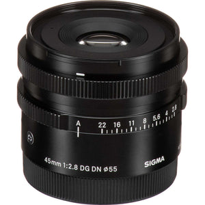 Sigma 45mm f/2.8 DG DN Contemporary Lens for Sony E Bundle Sigma