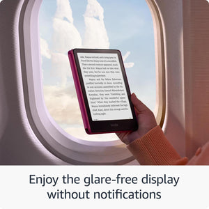 Kindle Paperwhite 16 GB with new 7" glare-free display and weeks of battery life – Jade + More Kindle