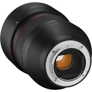 Samyang SYIO85AF-E 85mm F1.4 Auto Focus Weather Sealed Lens + Bundle Samyang