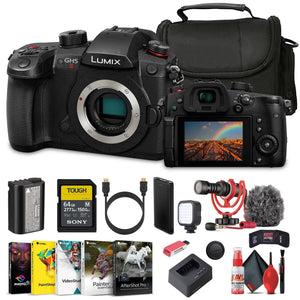 Panasonic Lumix GH5 II Mirrorless Camera DC-GH5M2BODY Bundle Panasonic
