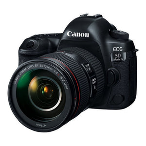 Canon - Eos 5D Mark IV DSLR Camera with 24-105mm f/4L is II USM Lens - Black - International Model Canon