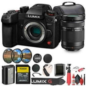 Panasonic Lumix GH7 Mirrorless Camera + Olympus 40-150mm f/4-5.6 R Lens Bundle Panasonic