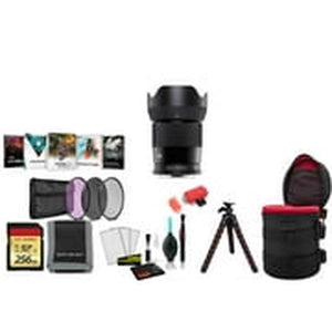 Sigma 23mm f/1.4 DC DN Contemporary Lens Leica L with Tripod and More SIGMA