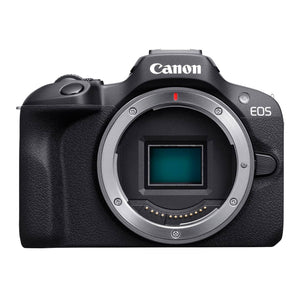 Canon EOS R100 Mirrorless Camera, RF Mount, 24.1 MP, DIGIC 8 Image Processor, Continuous Shooting, Eye Detection AF, Full HD Video, 4K, Small, Lightweight, Wi-Fi, Bluetooth, Content Creation Canon